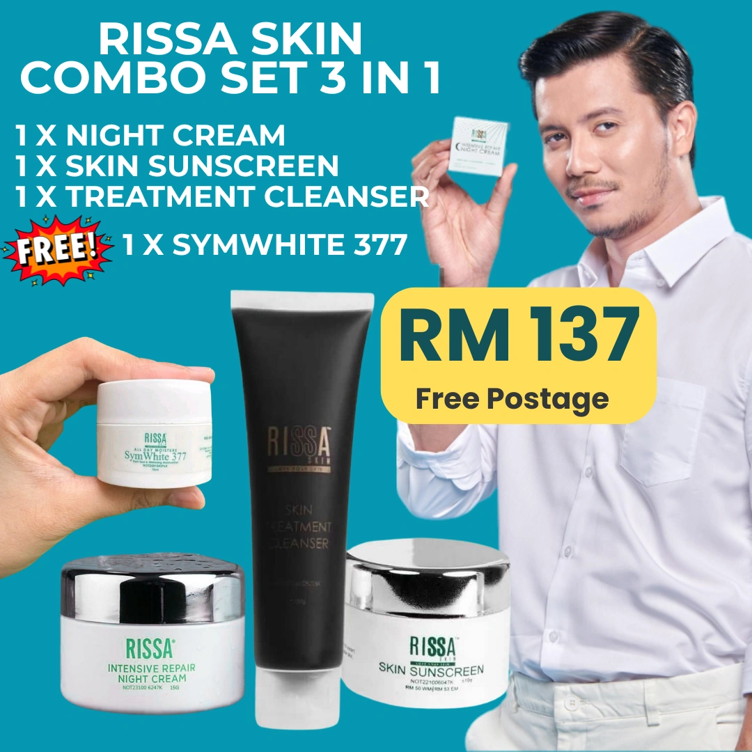 Set White Glow 3 In 1