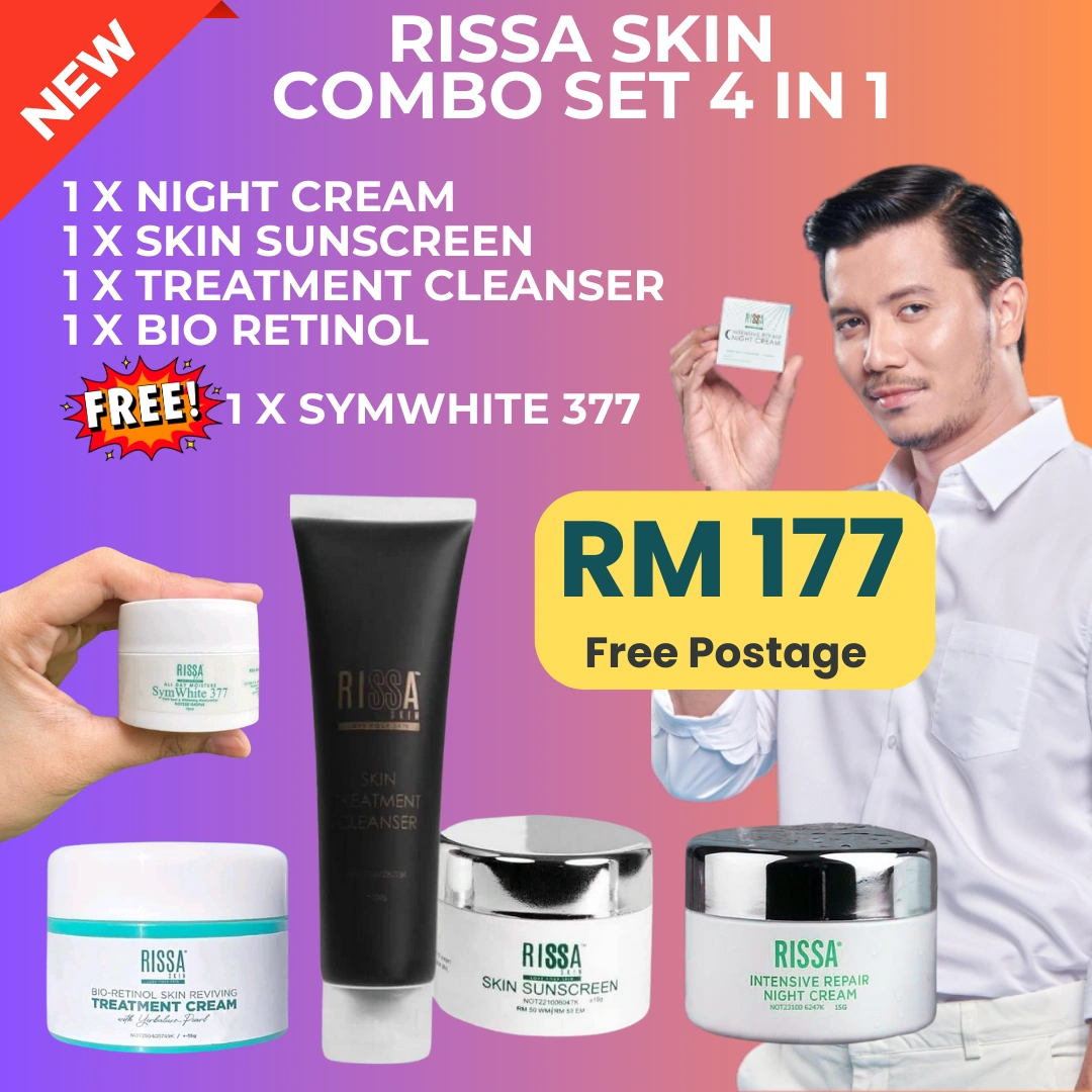 Set Combo 4 in 1 Free Symwhite 377